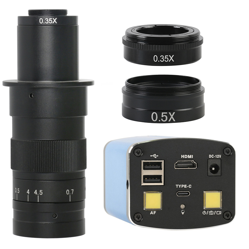 Electronics Repair Videos - 180X 120X 200X C Mount Lens+0.35x