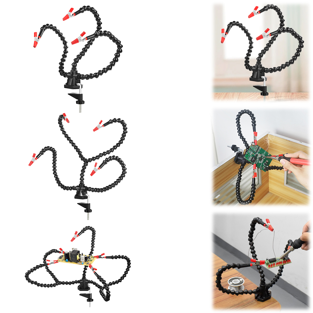 Electronics Repair In Usa - Desk Clamp Soldering Third Hand Tool