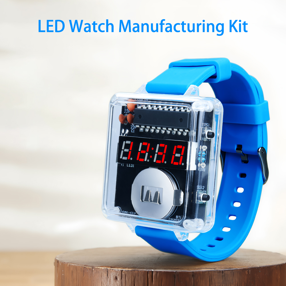 LED Digital Tube Display Watch - Electronics Repair School recension och pris