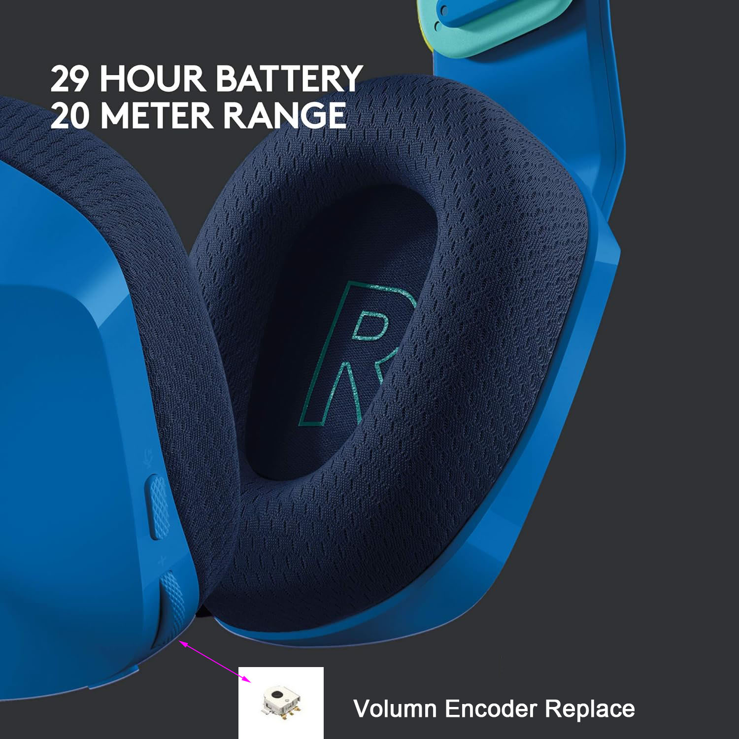 Logitech G733/G335/G535 Gaming - Electronics Repair Book recension och pris