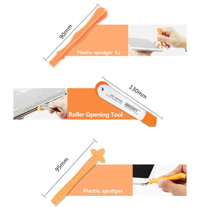 JAKEMY 13 in 1 Smartphone Pry  - Spudger Plastic Set recension och pris