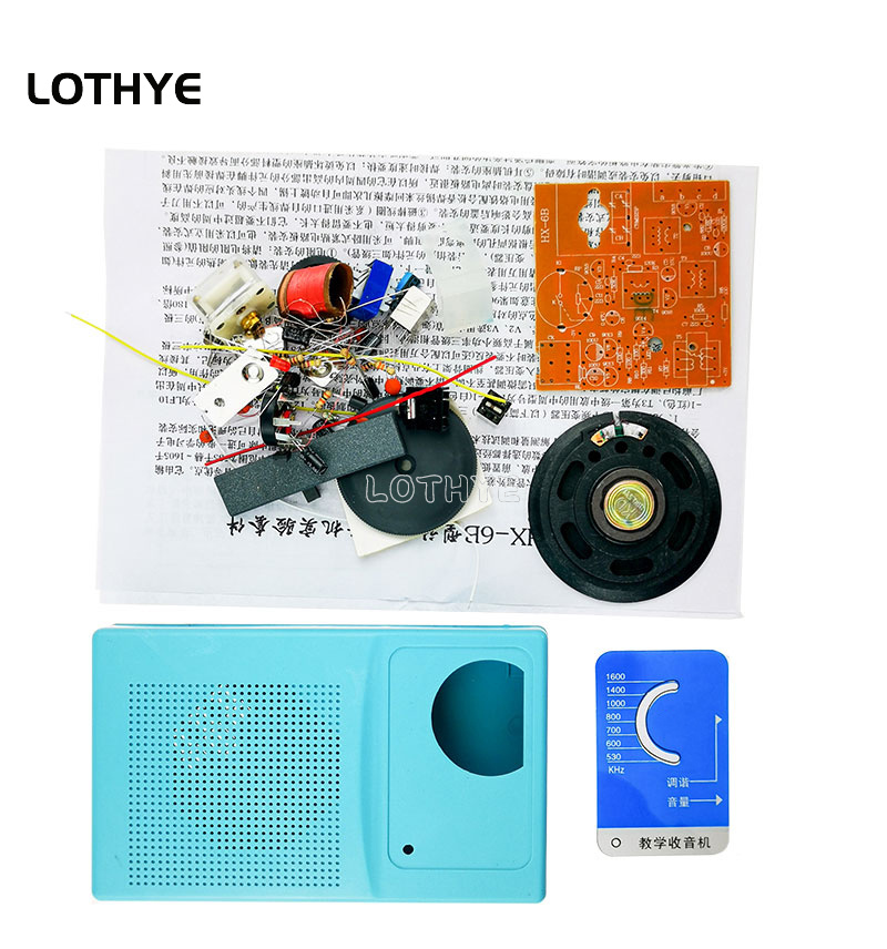 Six Tube AM Radio Assembly Diy - Electronics Repair School recension och pris
