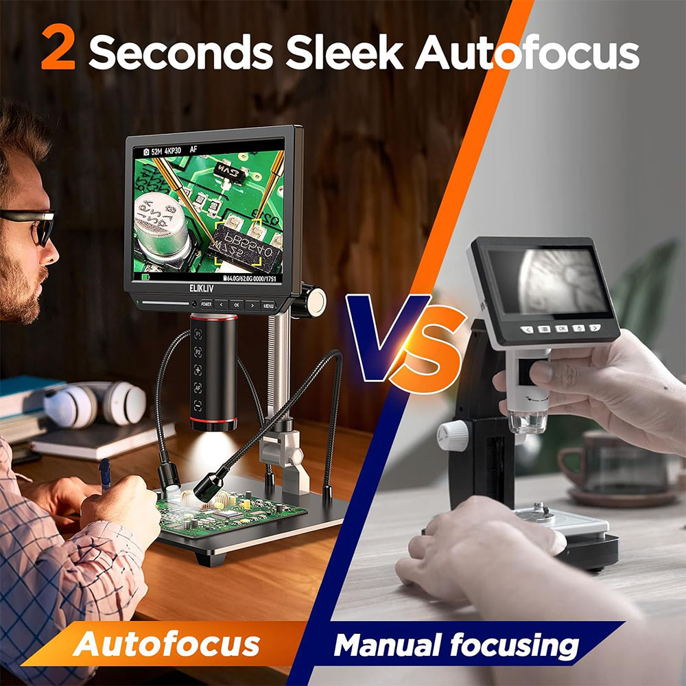 Elikliv EM4K-AF Autofocus 4K D - Electronics Repair Videos recension och pris