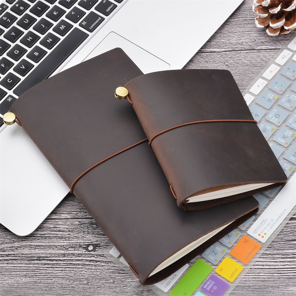 Genuine Leather Traveler Noteb - Electronics Repair Book recension och pris