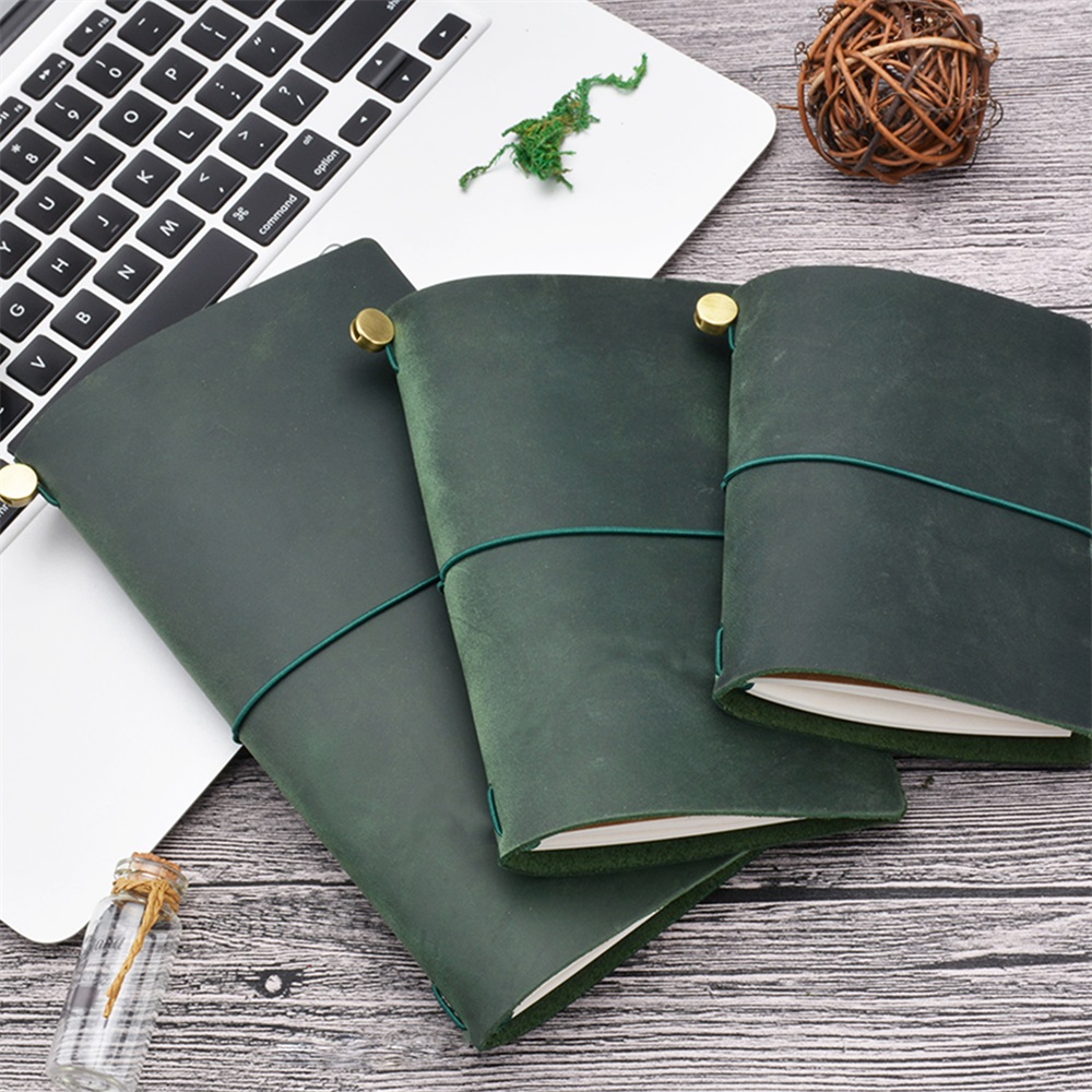 Genuine Leather Traveler Noteb - Electronics Repair Book recension och pris