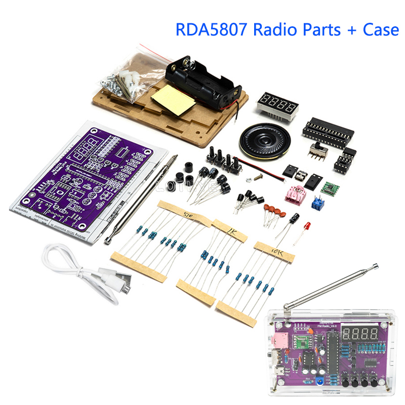 DIY Electronic Kit RDA5807S FM - Electronics Repair School recension och pris