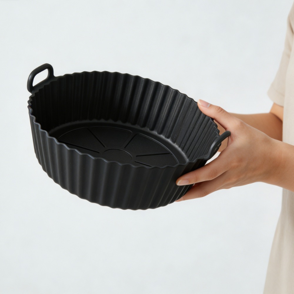 Round Silicone Air Fryer Liner - Heat Mat Silicone recension och pris