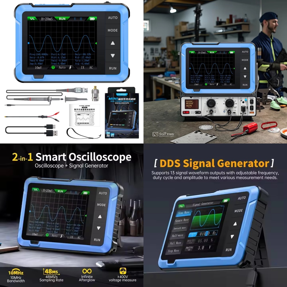 For DSO510 Mini Portable 2 in  - Electronics Repair In Usa recension och pris
