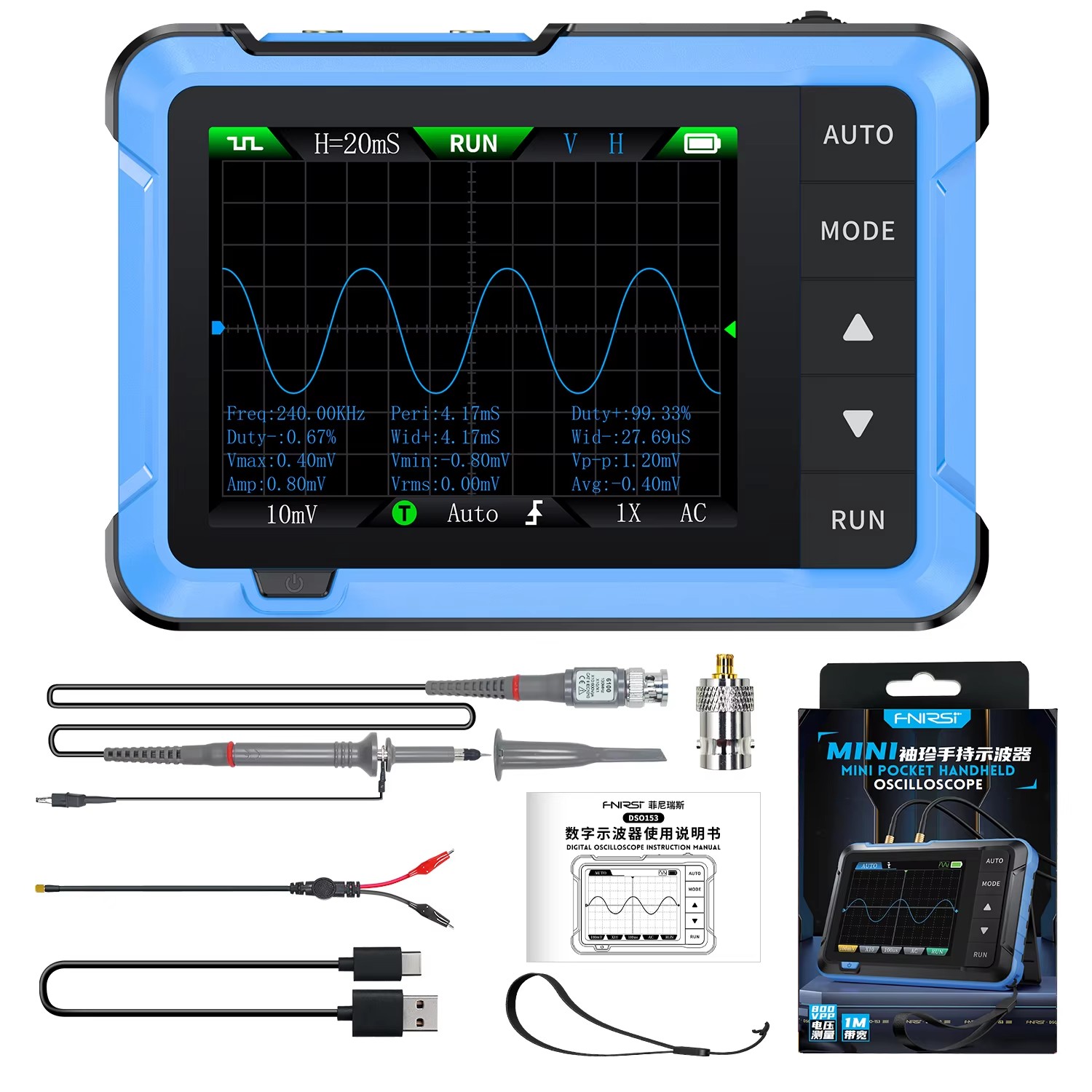 For DSO510 Mini Portable 2 in  - Electronics Repair In Usa recension och pris