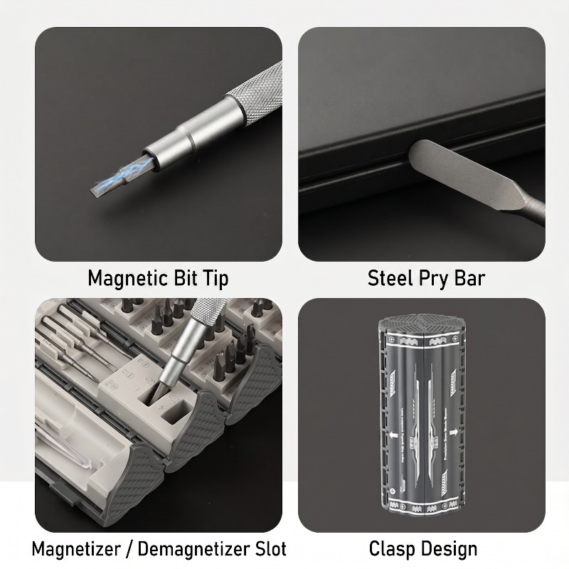 128in1 Screwdriver Set Precisi - Electronics Repair Book recension och pris