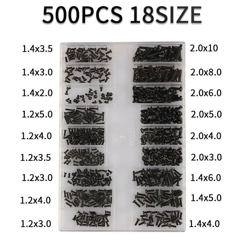 500pcs Mini Screw Nuts Micro L - Electronics Repair Book recension och pris