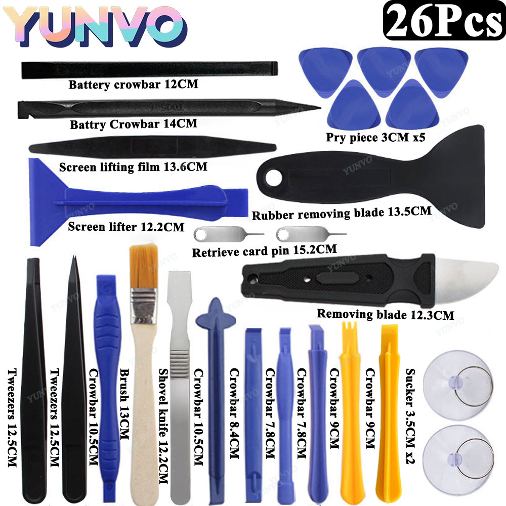 Universal Screen Opening Pry T - Spudger Plastic Set recension och pris